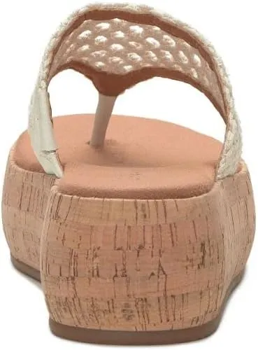 Lucky Brand Women's Jaslene Platform Thong Sandal Wedge
