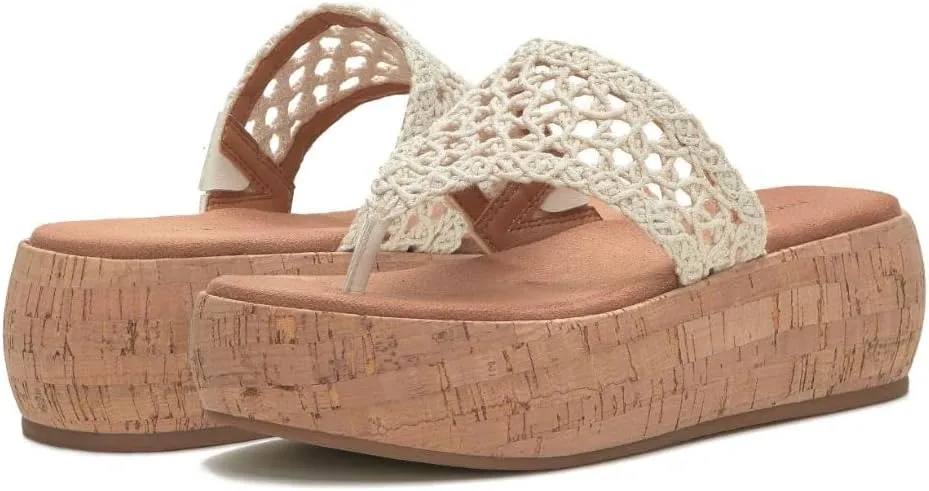 Lucky Brand Women's Jaslene Platform Thong Sandal Wedge