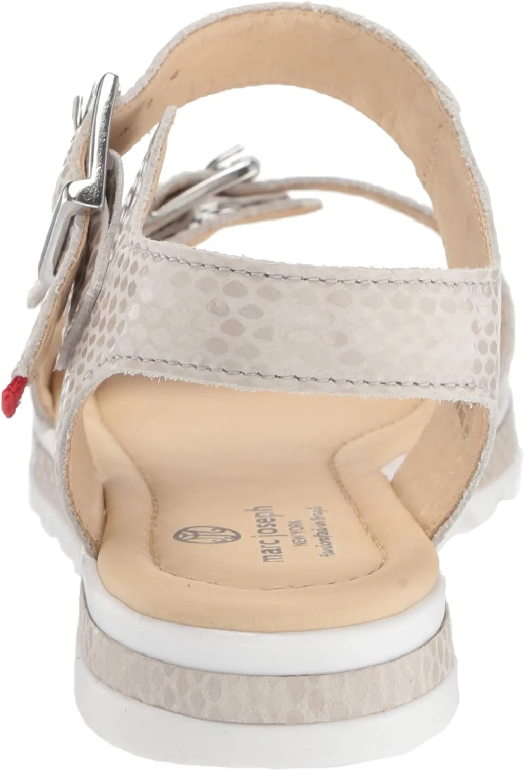 Marc Joseph New York Unisex-Child Kids Boys/Girls Leather Made in Brazil Buckle Sandal Loafer