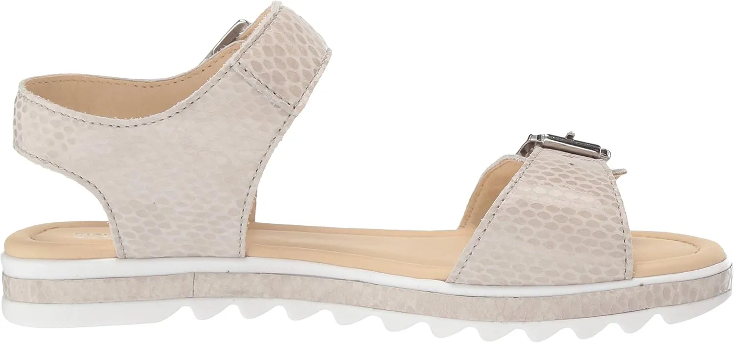 Marc Joseph New York Unisex-Child Kids Boys/Girls Leather Made in Brazil Buckle Sandal Loafer
