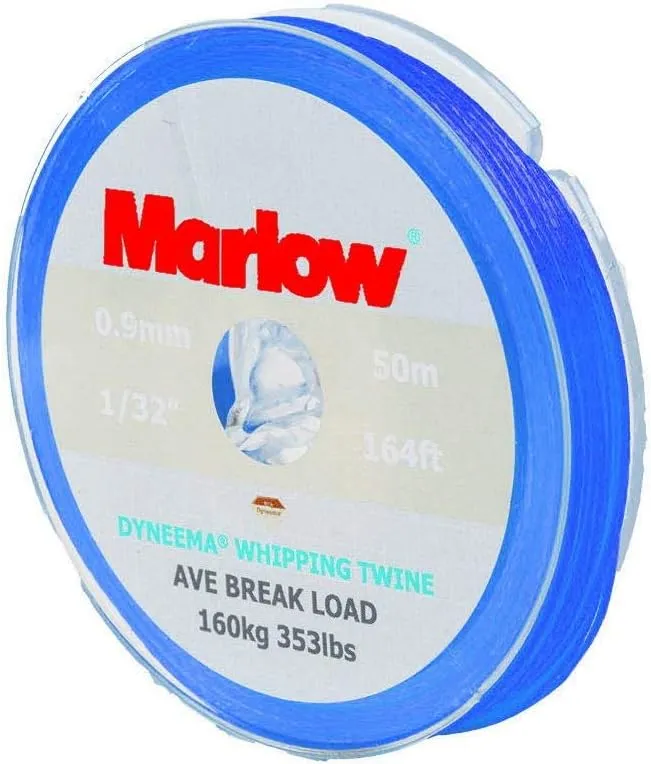 MARLOW Dyneema Whipping Twine 1.1mm 25 Meter Blue
