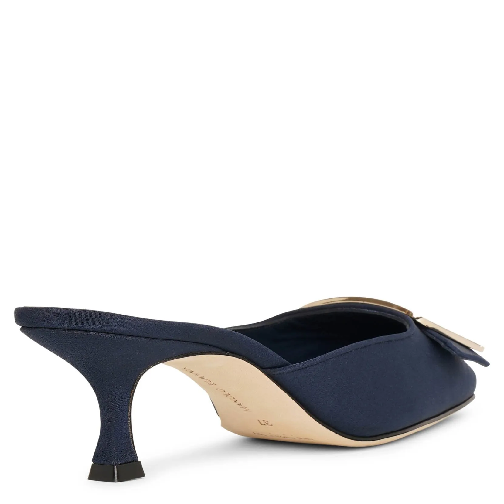 Maysale pearl 50 navy mules