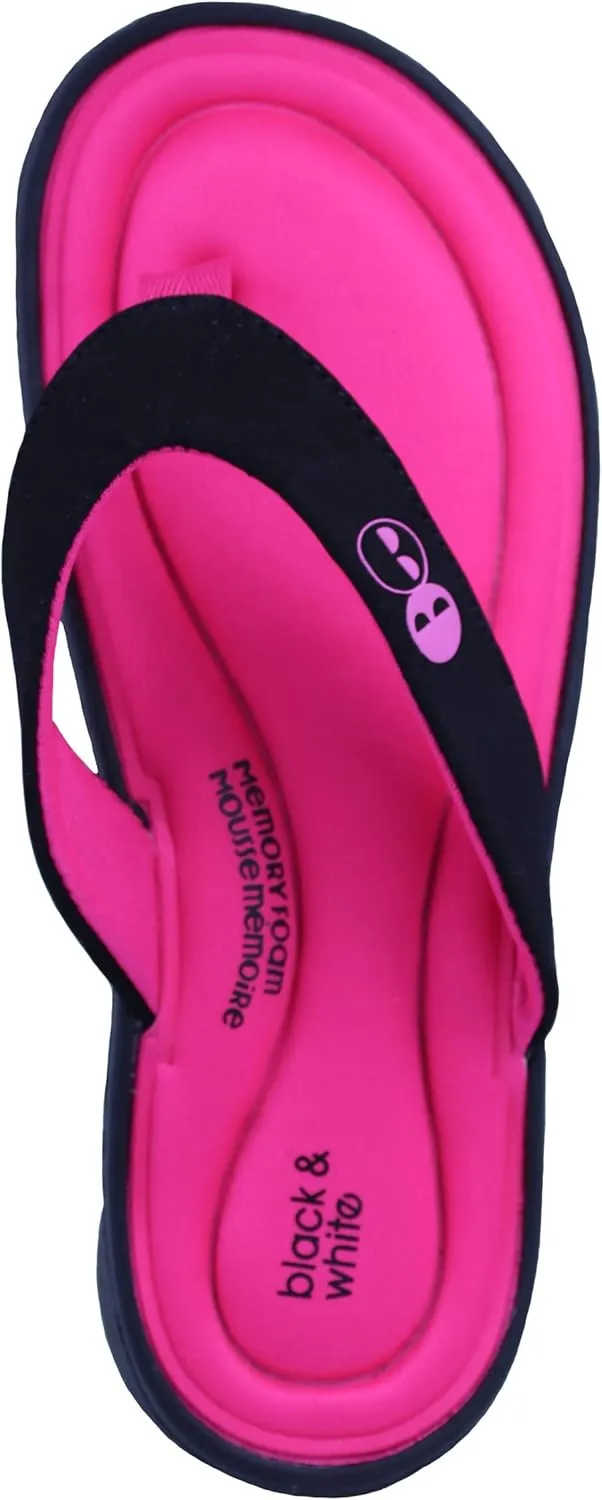 Memory Foam Thong Flip Flop Sandal for Women