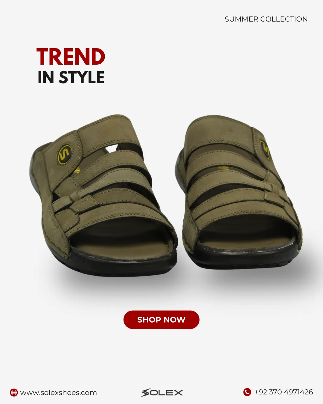 Men's Leather Slipper ( Medicated )