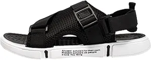 Men's Sandals Non Slip Hiking Sports Lightweight Summer Water Arch Support River Open Toe Athletic Adjustable Outdoor Walking Sandals with Cushion Sole Wide Barefoot Slip on Shoes for Beach River