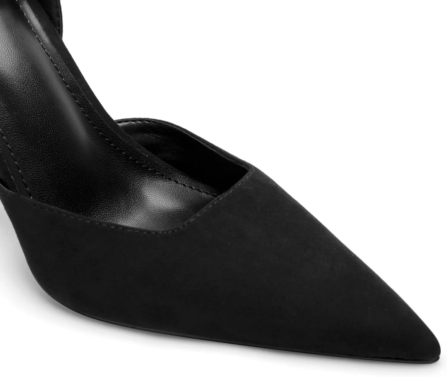 Mesh Closed Pointed Toe High Heels for Women