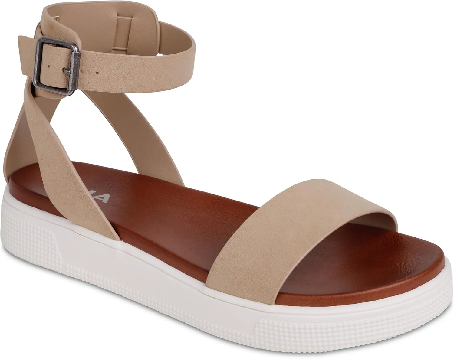 MIA Shoes Ellen Womens Ankle Strap Platform Sandals