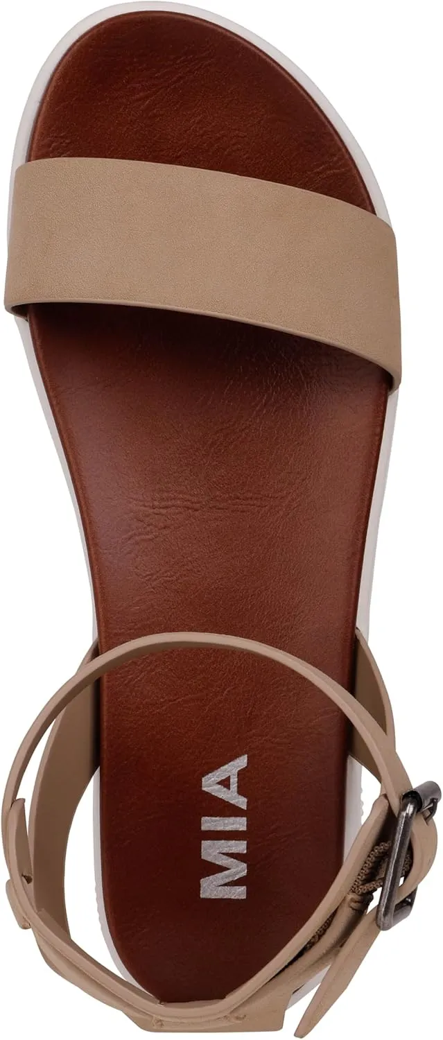 MIA Shoes Ellen Womens Ankle Strap Platform Sandals