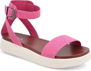 MIA Shoes Ellen Womens Ankle Strap Platform Sandals