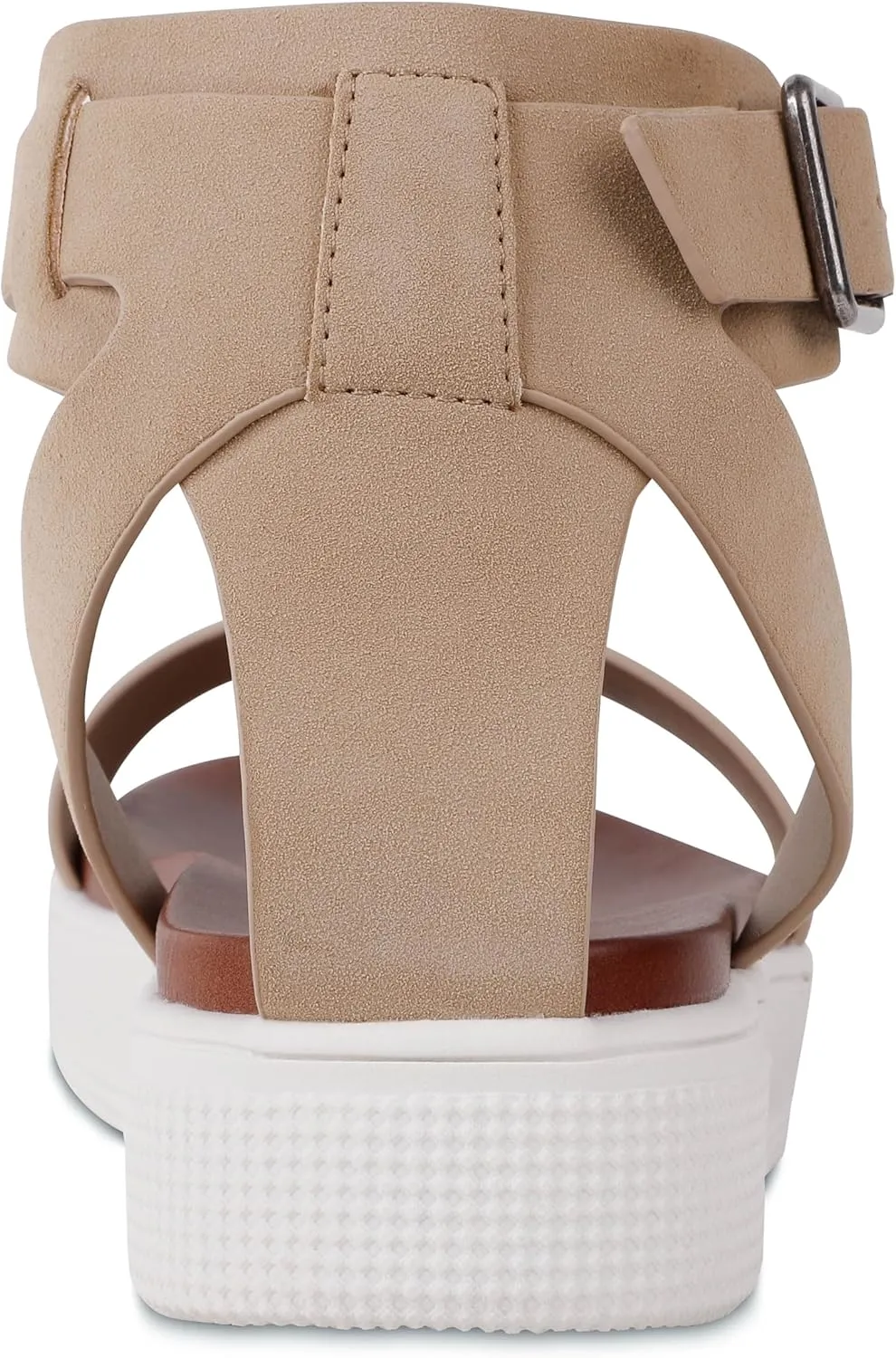 MIA Shoes Ellen Womens Ankle Strap Platform Sandals