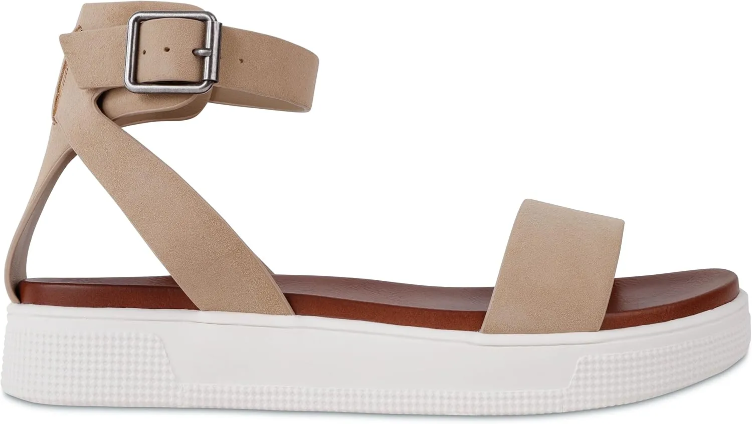 MIA Shoes Ellen Womens Ankle Strap Platform Sandals