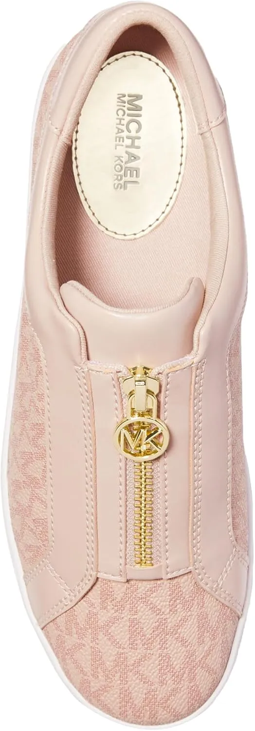 Michael Kors Women's Keaton Zip Slip on Sneaker Lace Up