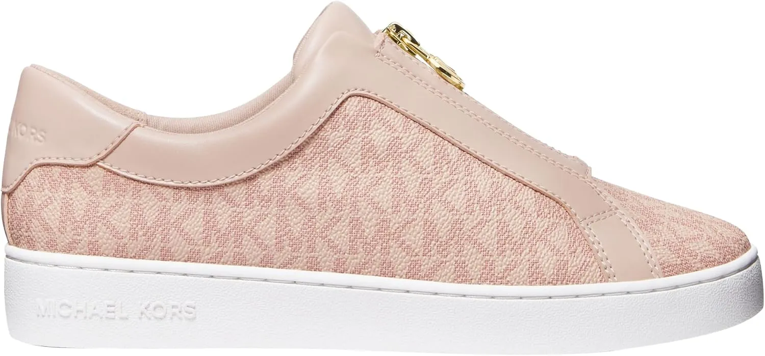 Michael Kors Women's Keaton Zip Slip on Sneaker Lace Up