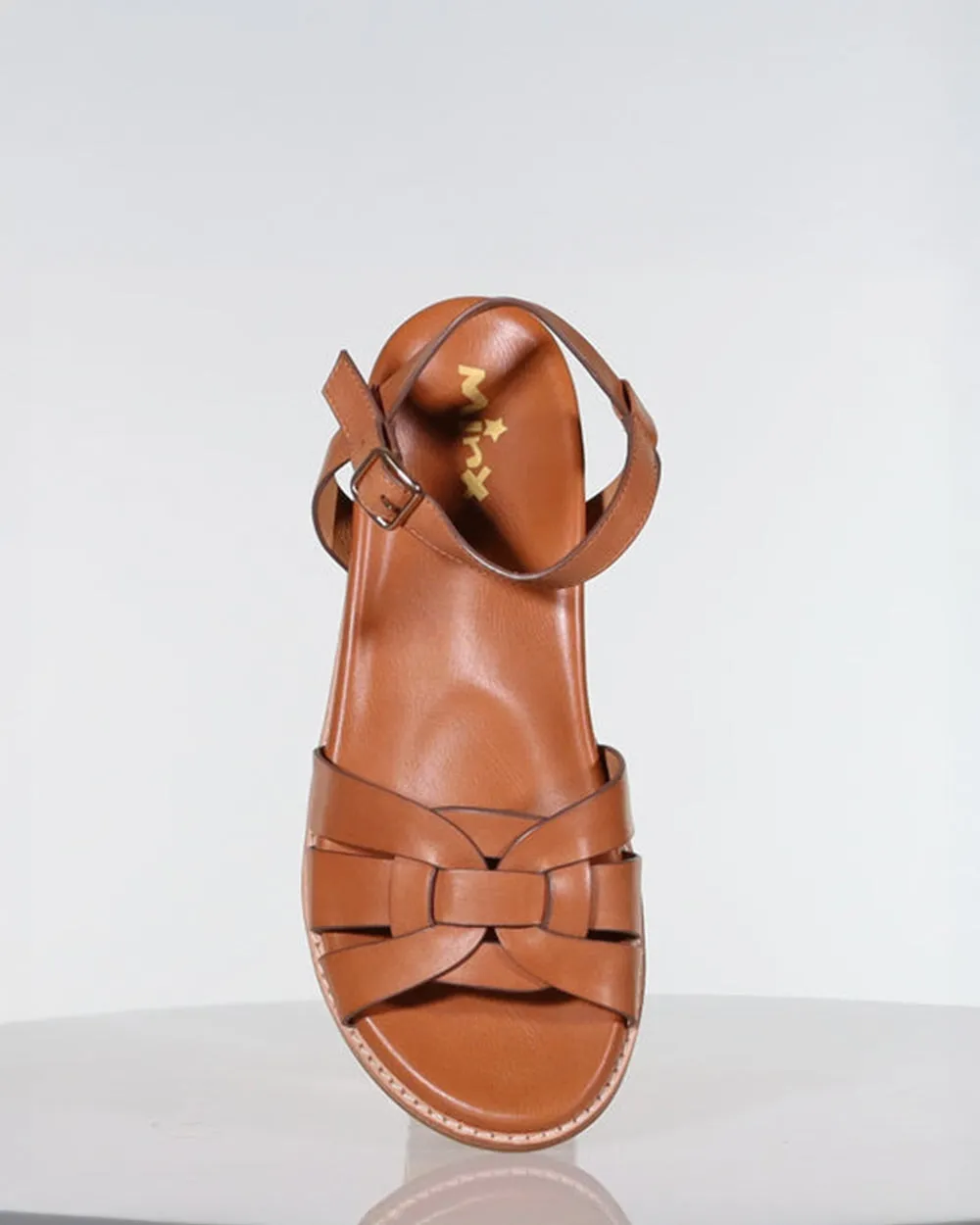Minx Athens Tan Leather Sandal
