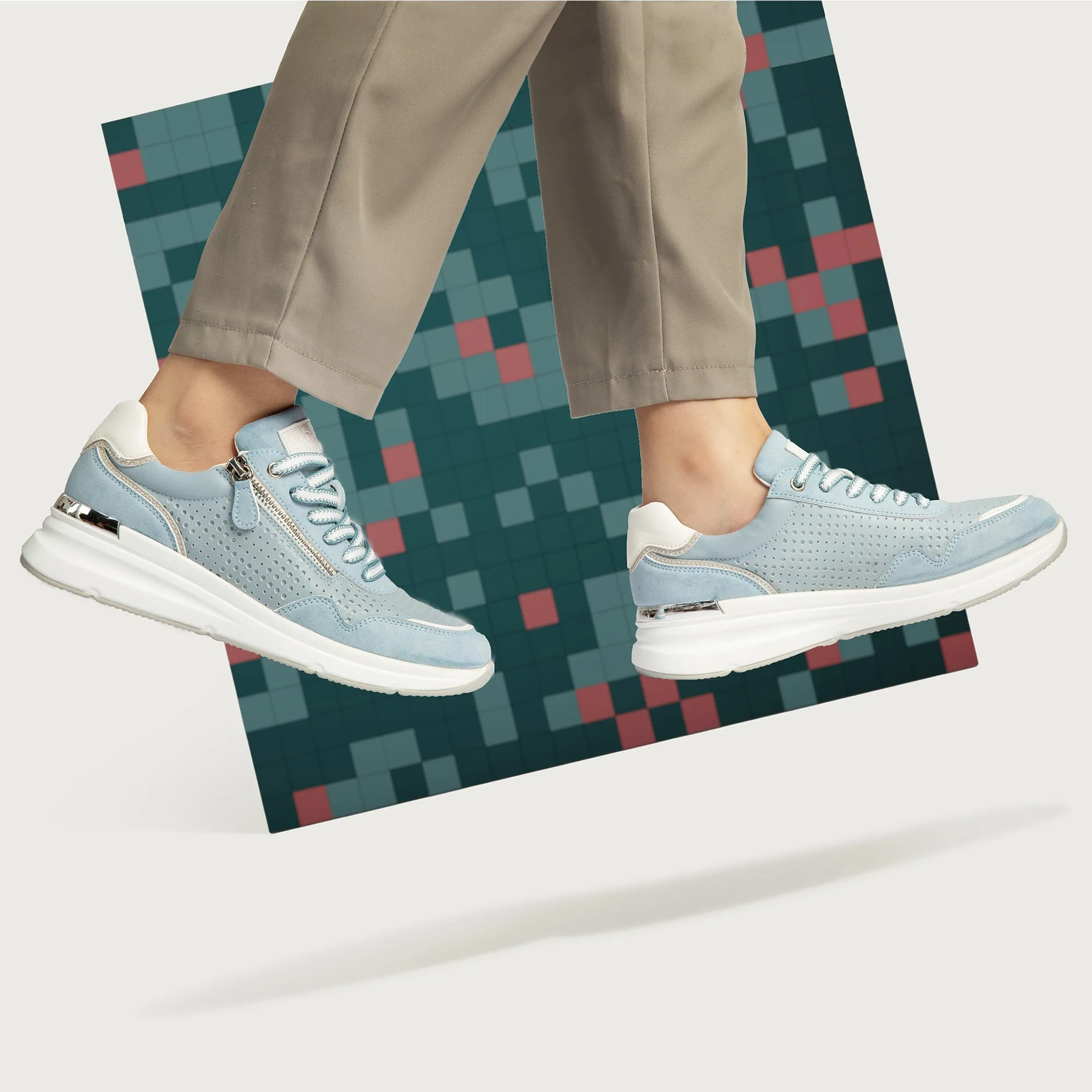 MISSCAI Sneakers da Donna All'aperto Leggere e Traspiranti Scarpe Sportive Casual Fitness WSC250534