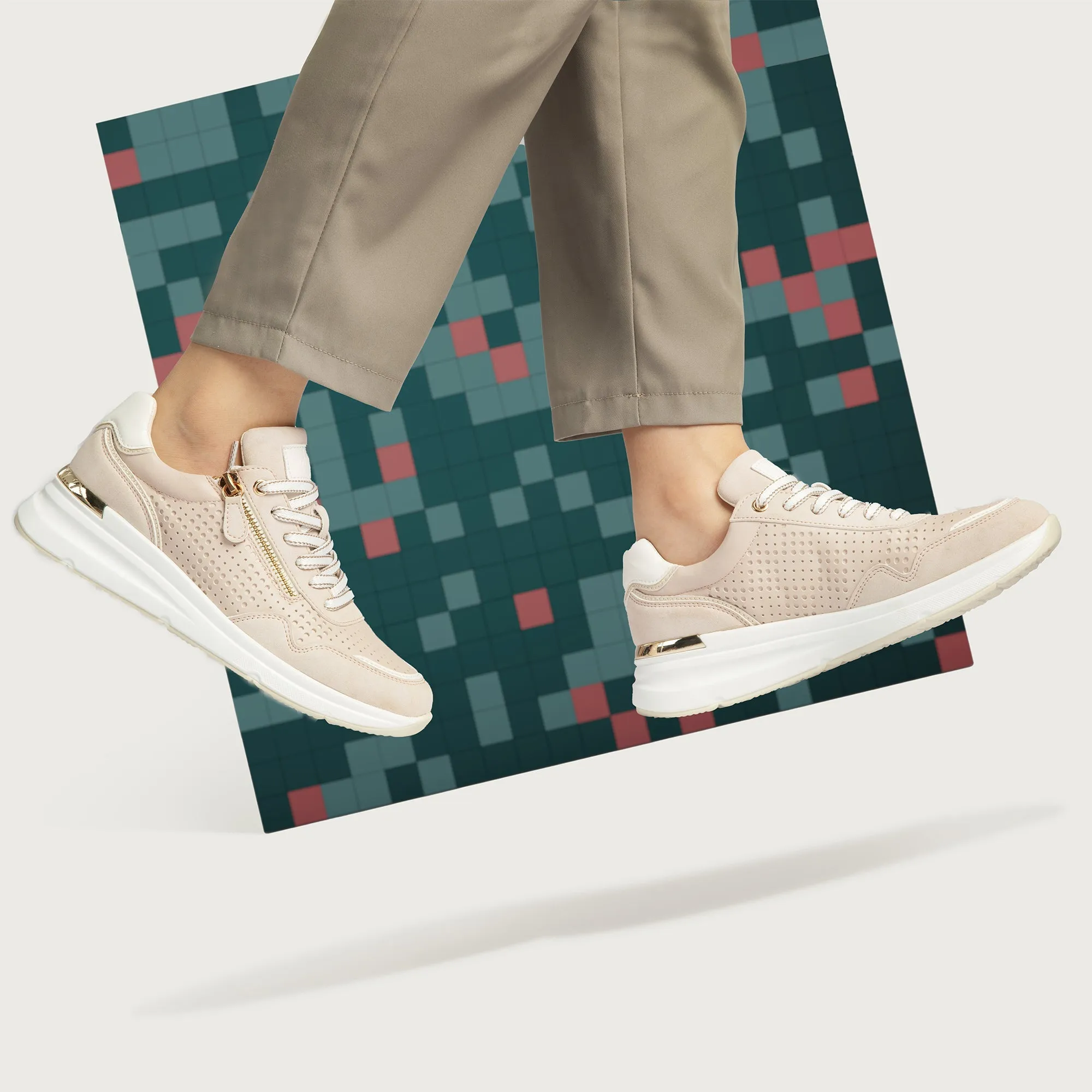 MISSCAI Sneakers da Donna All'aperto Leggere e Traspiranti Scarpe Sportive Casual Fitness WSC250534