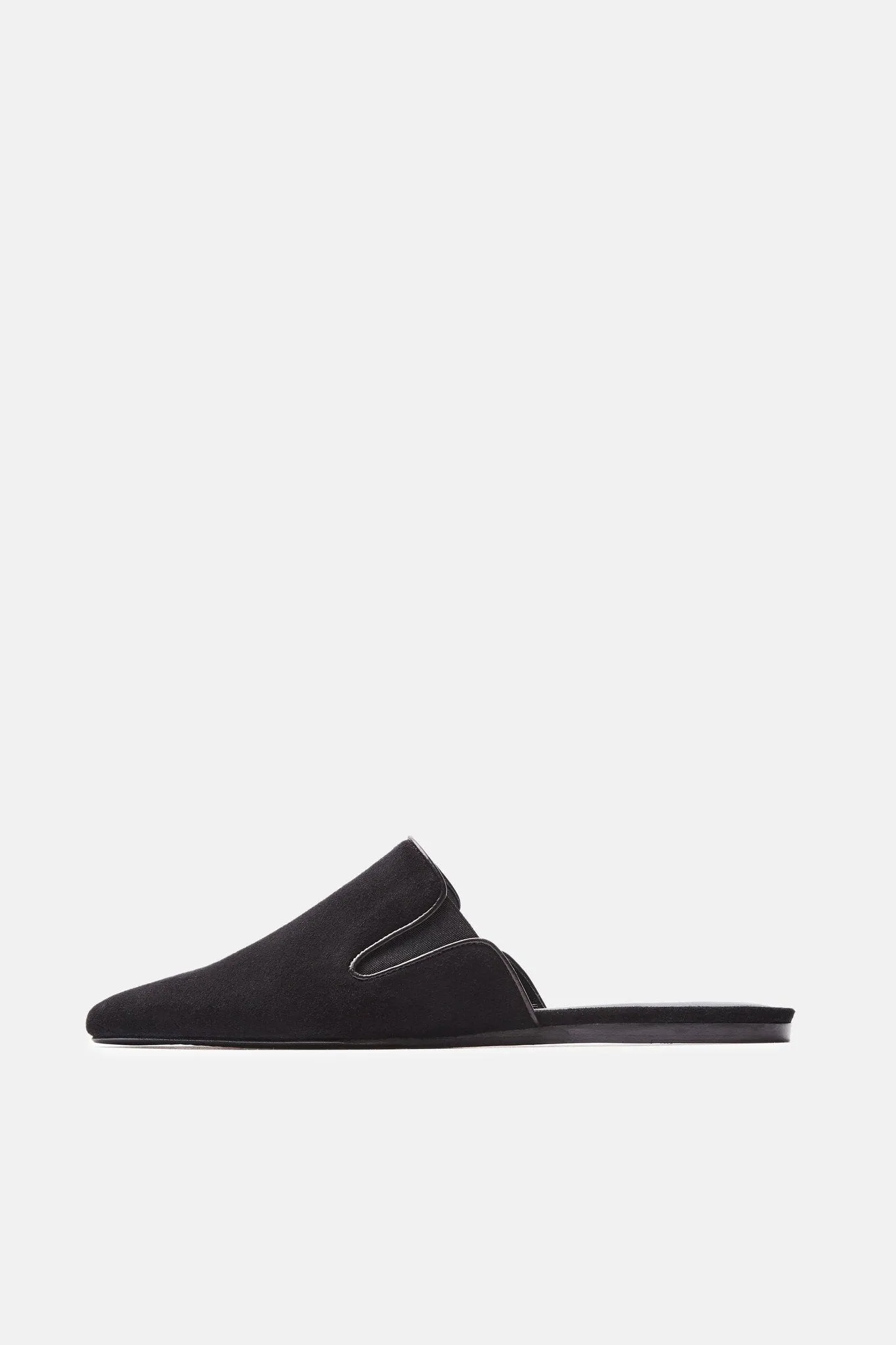 Mule - Black Suede
