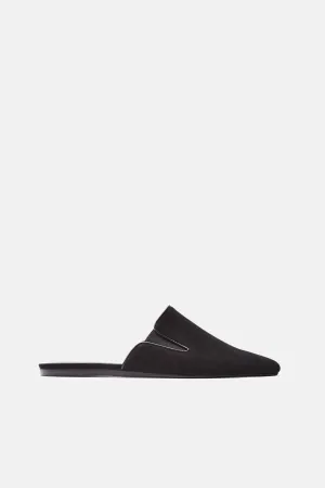Mule - Black Suede