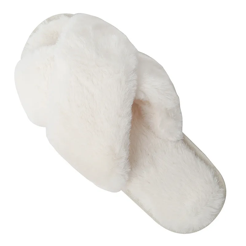 Nanccy Plush Comfortable Warm Slippers