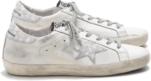 nesho Women's Trainers Sneakers Leather Casual Walking Shoes Super Star Slide