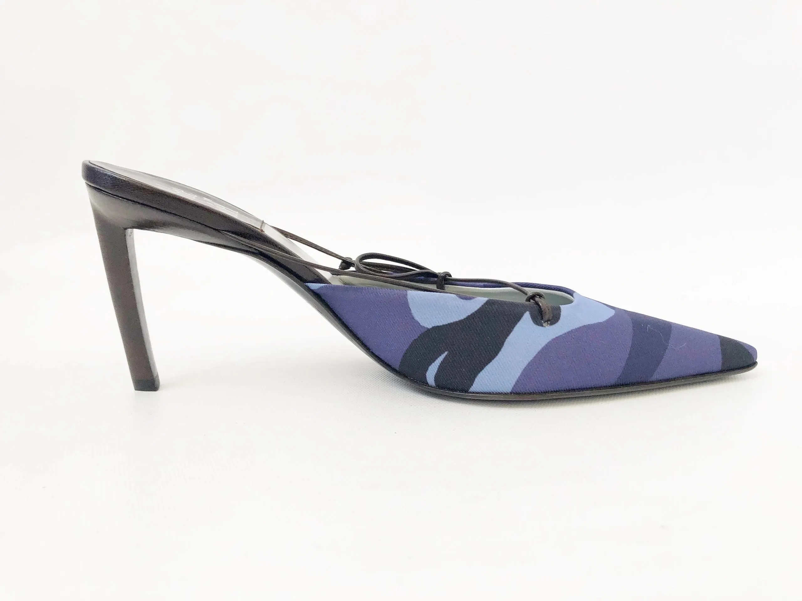 NEW Rodolphe Menudier Camo Mule Size 38 It (8 Us)