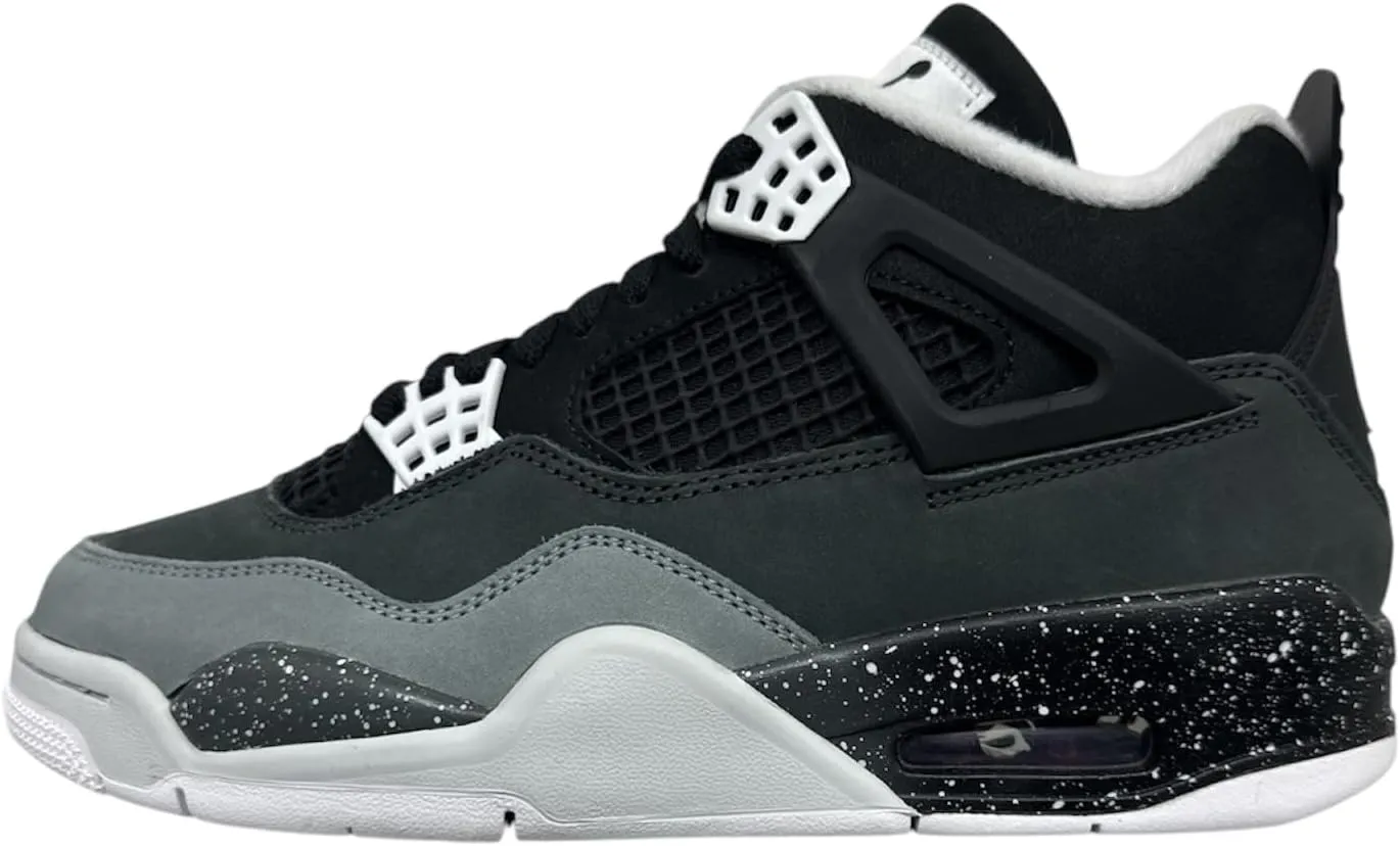 Nike Mens Air Jordan 4 Retro AIR Jordan 4 Retro, BLACK, 9 UK (10 US)