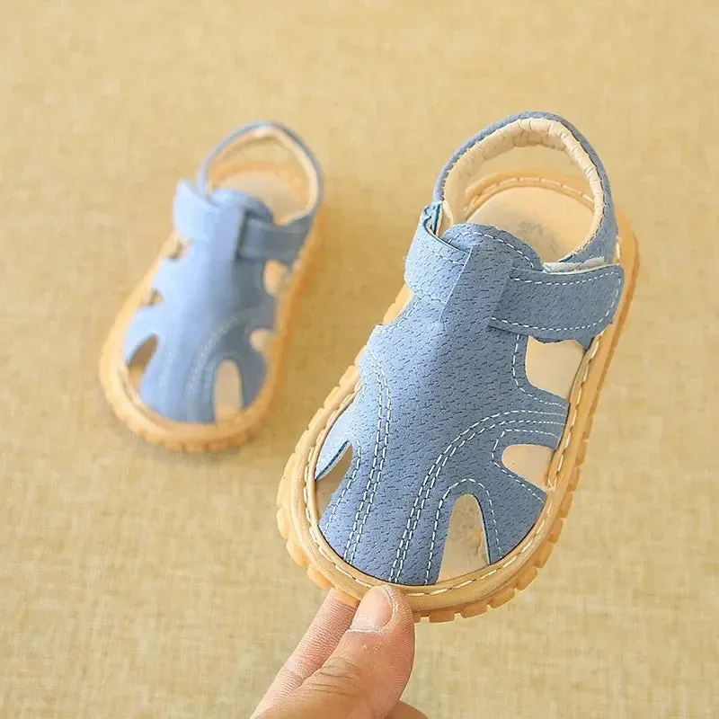 Non-slip and flexible baby sandal