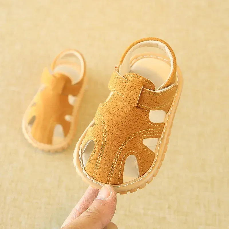 Non-slip and flexible baby sandal