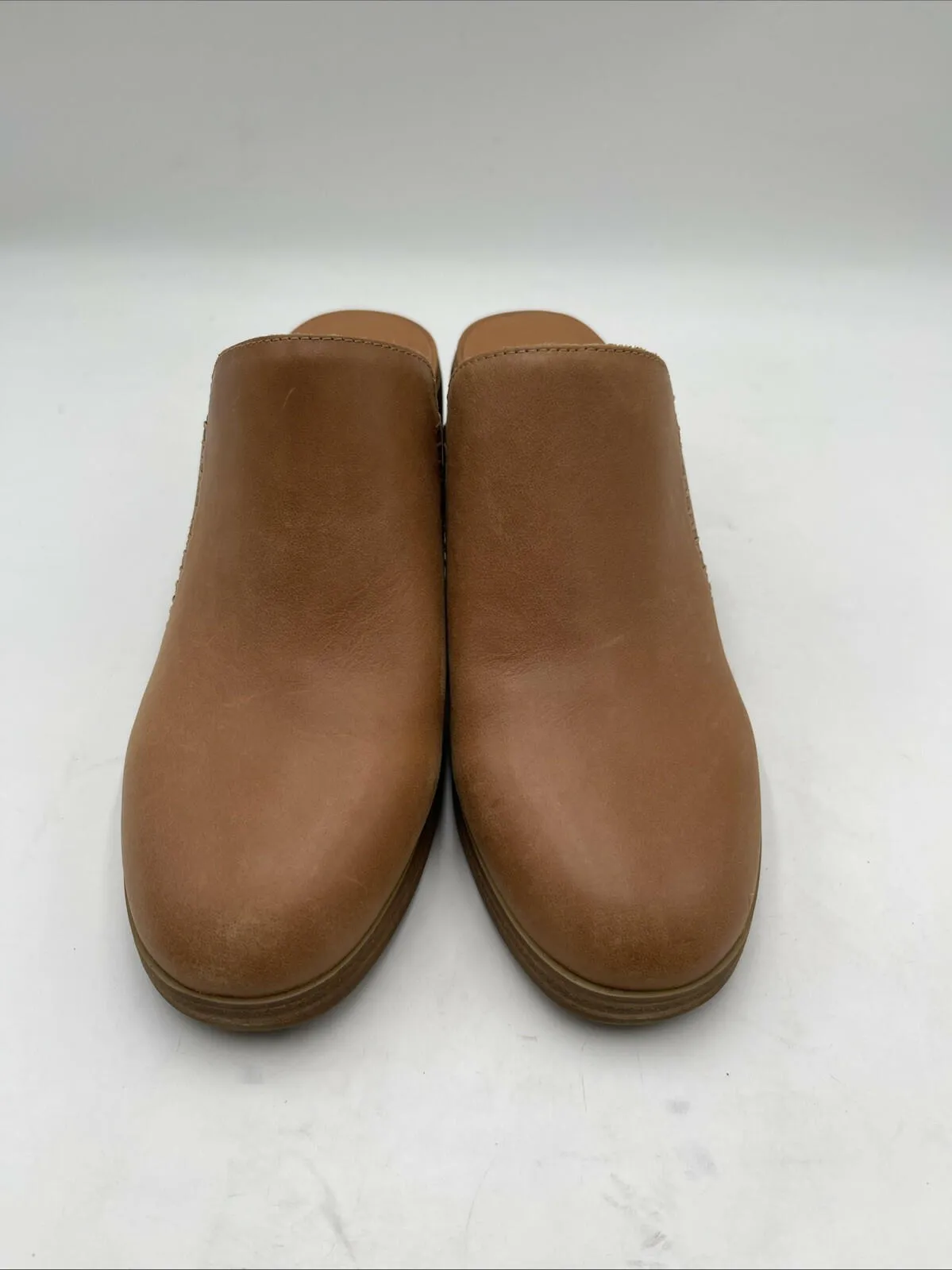 NWOB Women’s Lucky Brand Qewel Mule Brown Size 9M/40 - Like New