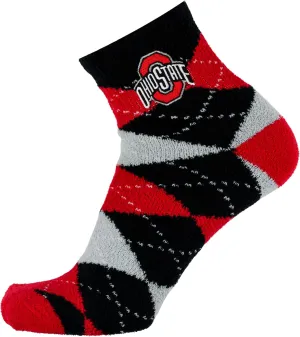 Ohio State Buckeyes Officially Licensed NCAA Fuzzy Slipper Socks