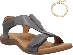 Orthowalkway Womens Sandals, Orthowalkway Shoes, Women's Comfy Orthotic Sandals Casual Summer Orthopedic Beach Shoes Comfy Orthotic Sandal