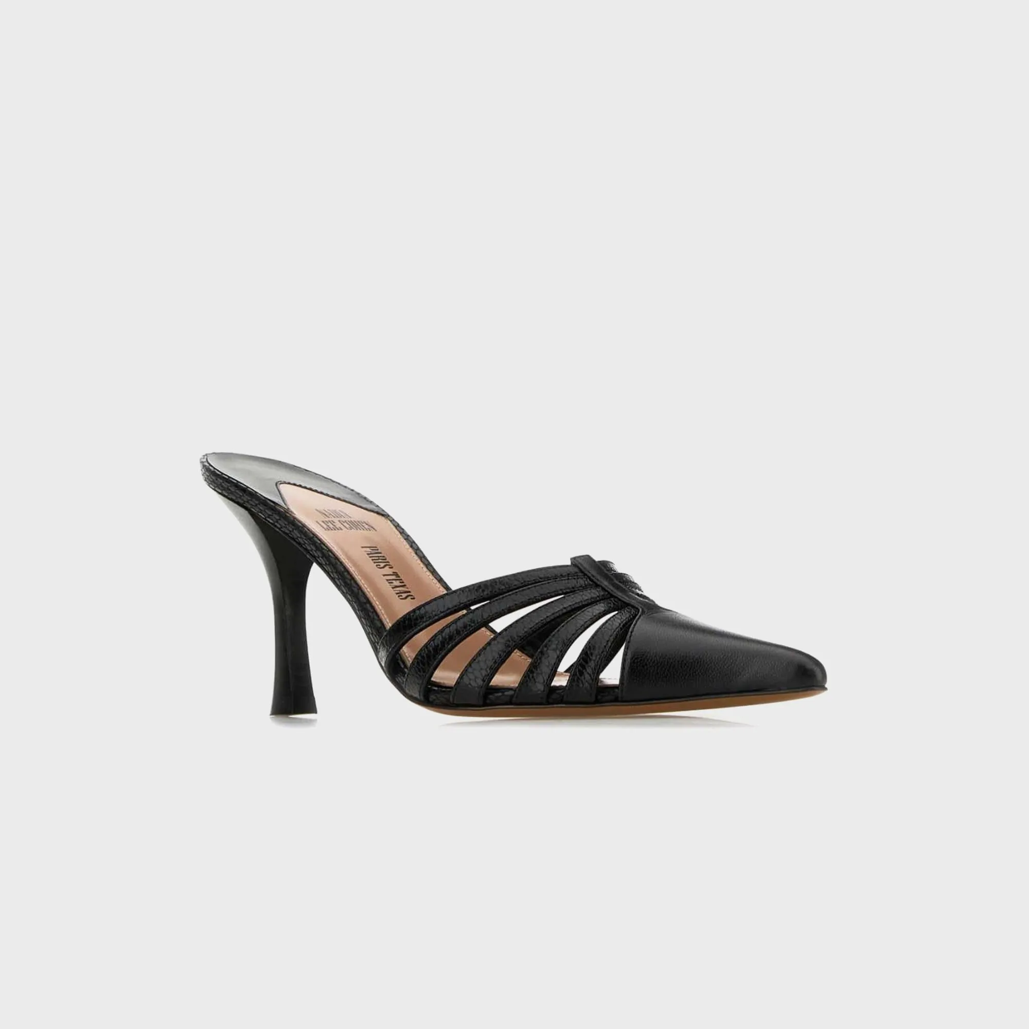 Paris Texas Nadia Mule 75 - Black