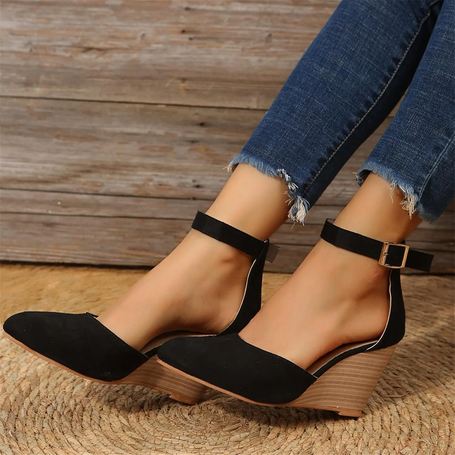 Platform Sandals Women Metallic Accents On Minimalist Straps and Chunky Heel for Versatile Day To Night Styling Orthopedic Sandal Beach Dressy Flip Flops for Wide Toe 2025 Spring