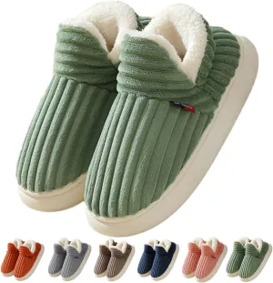 Pluffi Slipper Booties For Kids Women Men, Winter Fuzzy Warm Cute Non-Slip Thick-Soled Slippers, Cozy Plush House Shoes