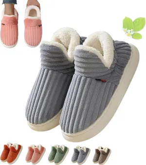 Pluffi Slipper Booties, Pluffi The Cozy & Stylish Slipper, Warm Plush Lining Slippers for Women and Men