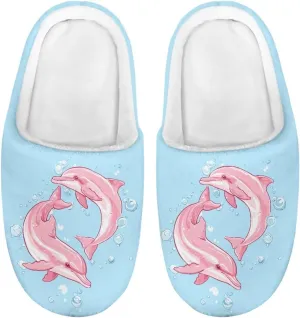 Plush Slippers for Kids Anti-slip House Slippers Warm Bedroom Slippers Cozy House Shoes