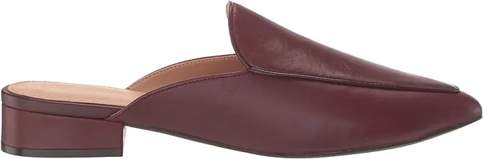 Pointed Automation-ready Bloodstone Haan Cole Slip Mules Shoes Leather Classic Toe Piper Special promotions On