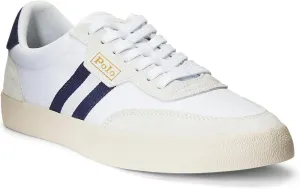 POLO RALPH LAUREN Court Low-Top Sneaker White/Newport Navy 9.5 D (M)