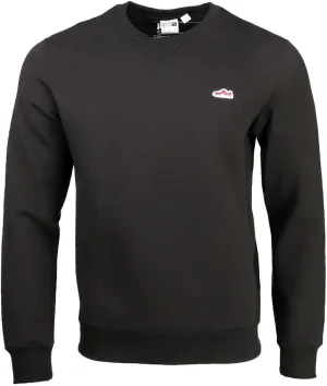 PUMA Mens Suede Crew Neck Sweatshirt Casual - Black - Size L