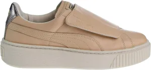 Puma Platform Strap Up Women's Sneakers Natural Vachetta/Birch 364951-01 (8.5 B(M) US)