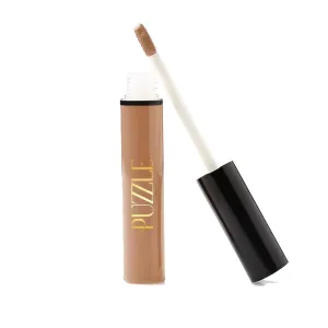 PUZZLE Lip Gloss Wand | Shiny, Shimmery, Non-Sticky, Moisturizing, Long-Lasting, Cruelty-Free, Vegan, Paraben-Free, High Shine Color (Simple | Buff Beige)