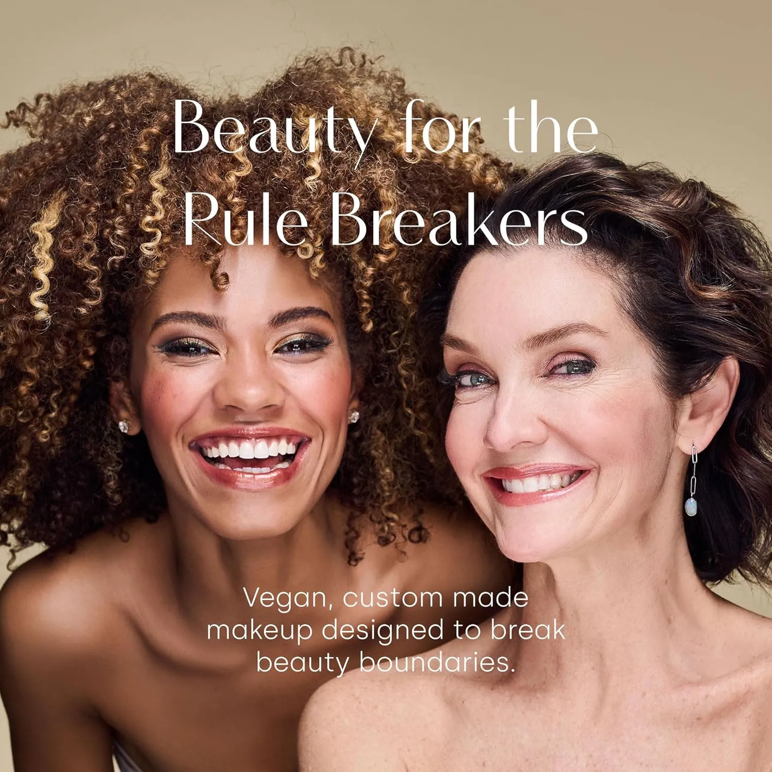PUZZLE Lip Gloss Wand | Shiny, Shimmery, Non-Sticky, Moisturizing, Long-Lasting, Cruelty-Free, Vegan, Paraben-Free, High Shine Color (Simple | Buff Beige)
