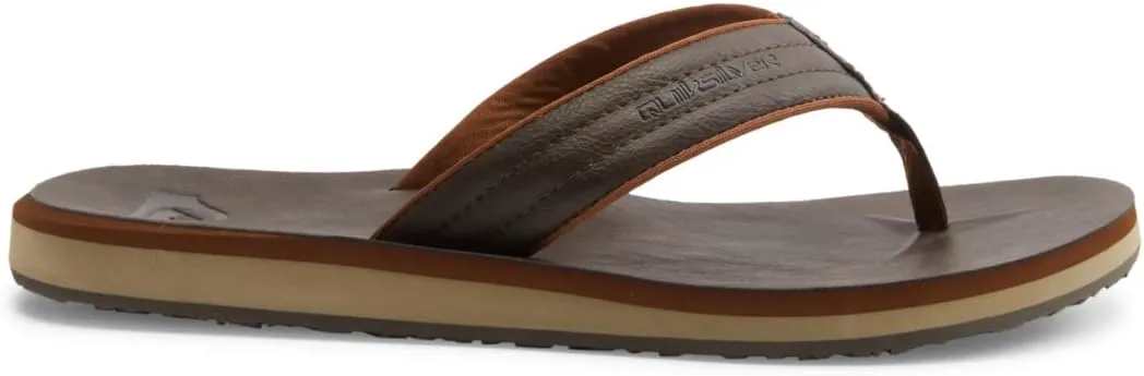 Quiksilver Men's Carver Suede Deluxe Three Point Sandal