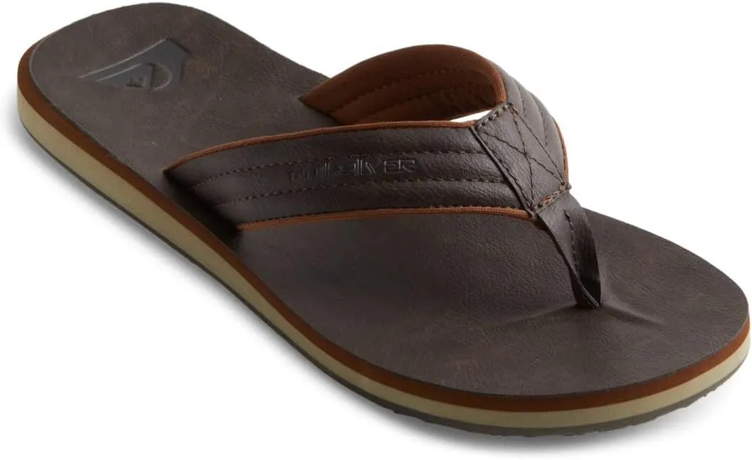 Quiksilver Men's Carver Suede Deluxe Three Point Sandal