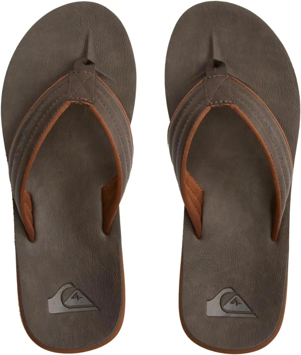 Quiksilver Men's Carver Suede Deluxe Three Point Sandal