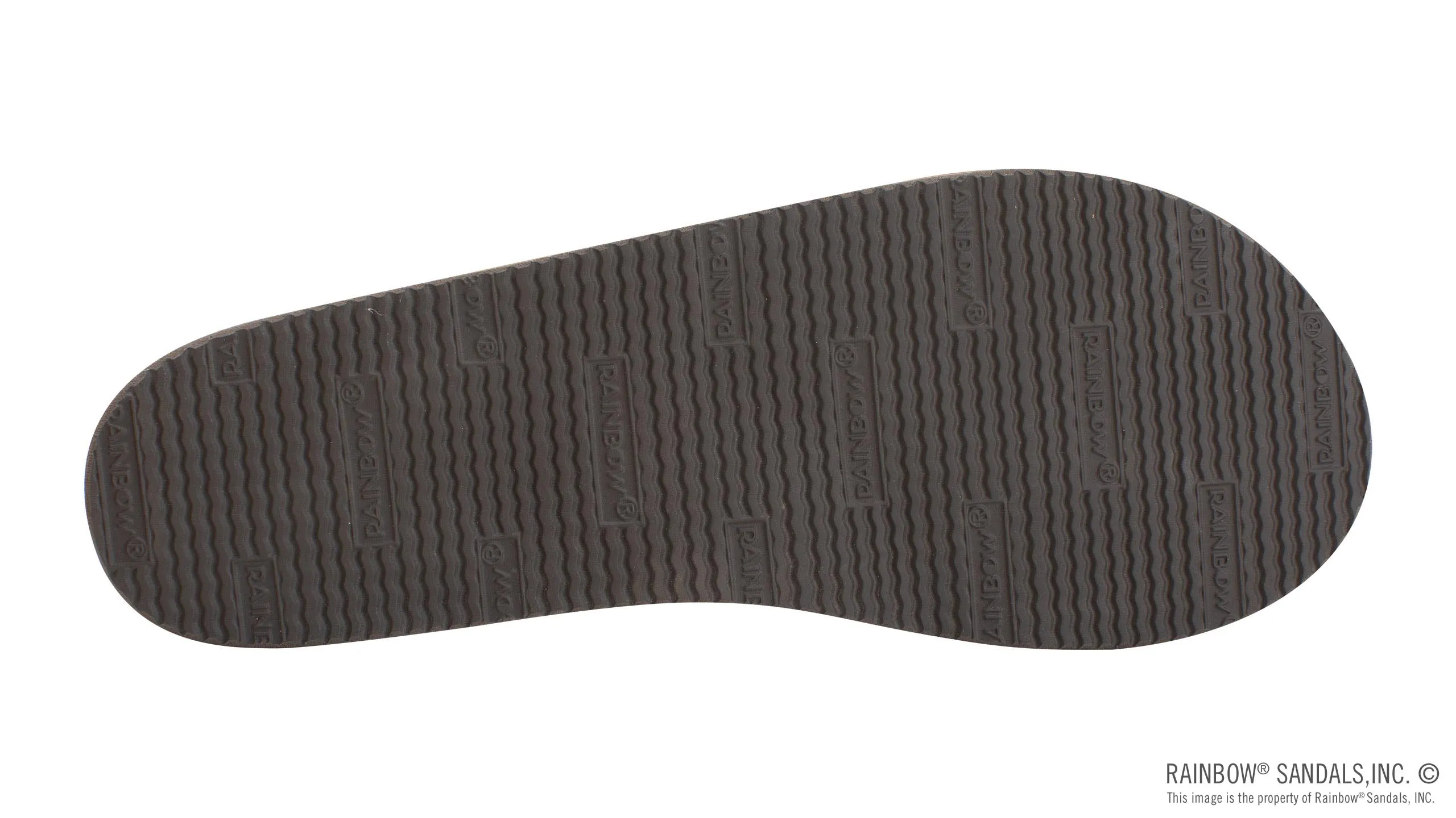 Rainbow Sandals Single Layer Classic Leather with Arch Support and a 1/2" Narrow Strap