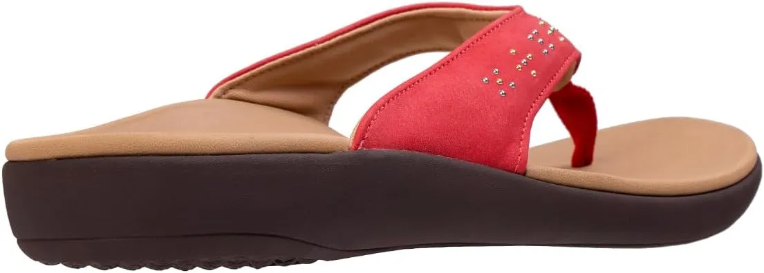 REVITALIGN Women's Yumi Stud Flip-Flop