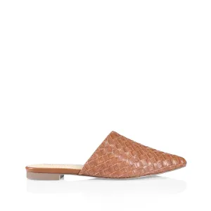 Rose Woven Mules