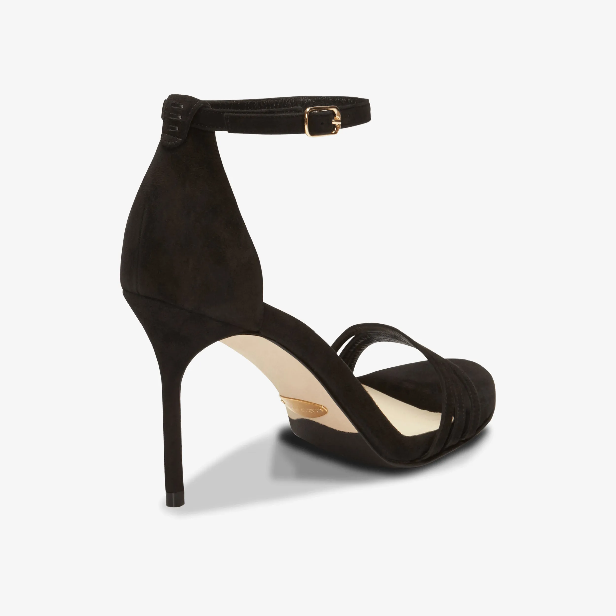 Sarah Flint Perfect Sandal 85 :: Black Suede