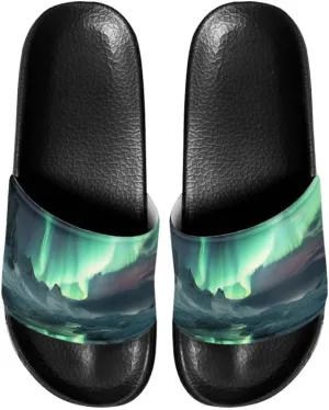 Semioury Van Gogh Summer Slippers Skull Butterfly Moroccan Tiles Travel Soft Comfy Thick Shoes Beach Sandal Bathroom Slipper